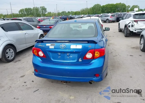 2010 Toyota Corolla S from USA, damaged, VIN 2T1BU4EE8AC375246